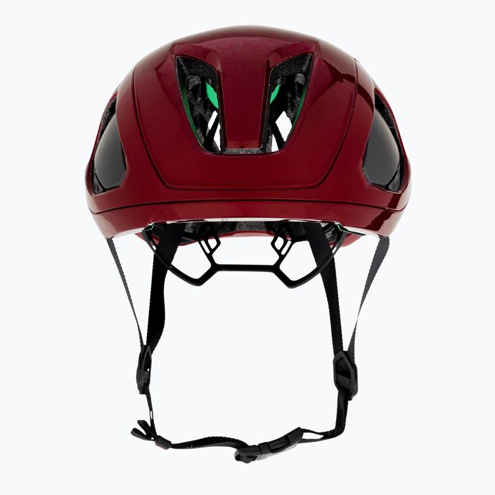 Lazer Vento KinetiCore metallic red bicycle helmet 2