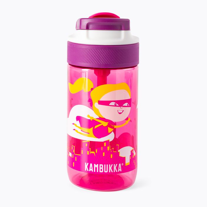 Kambukka Lagoon pink children's travel bottle 11-04015 2