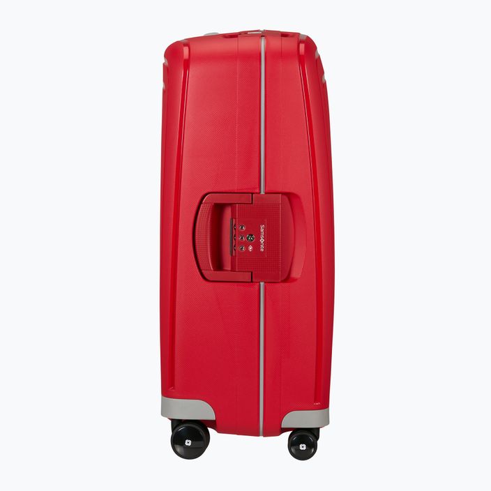 Samsonite S'cure Spinner 79 l crimson red travel case 4