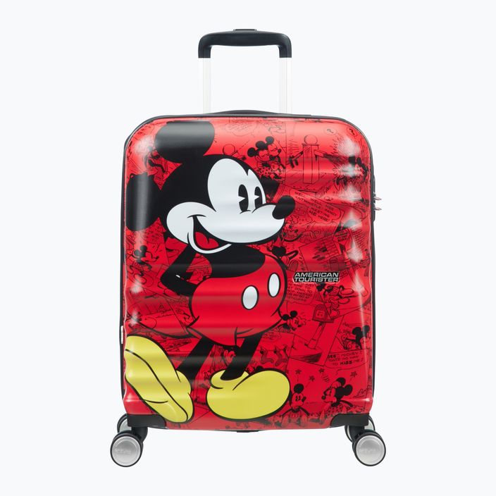 American Tourister Spinner Disney 36 l mickey comics red children's travel case