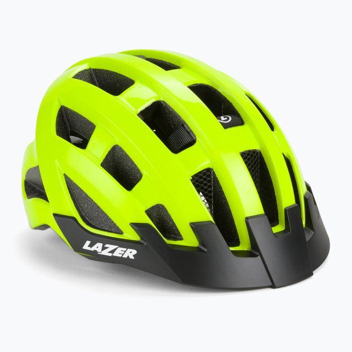Lazer Compact DLX bicycle helmet yellow BLC2197885192