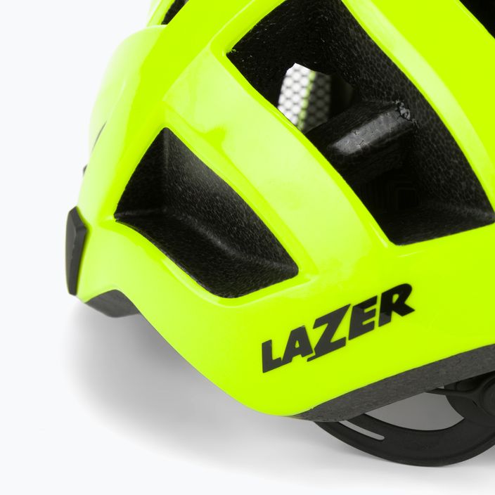 Lazer Compact DLX bicycle helmet yellow BLC2197885192 7