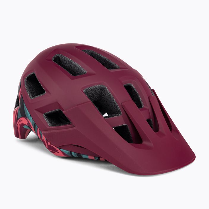 Lazer Coyote CE-CPSC red bicycle helmet