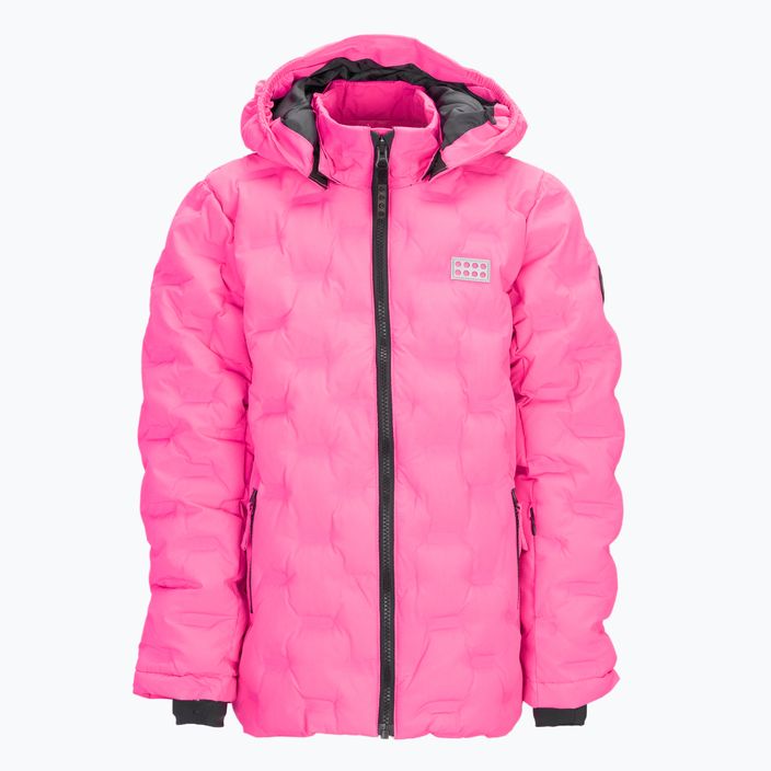 Children's ski jacket LEGO Lwjipe 706 pink 22879