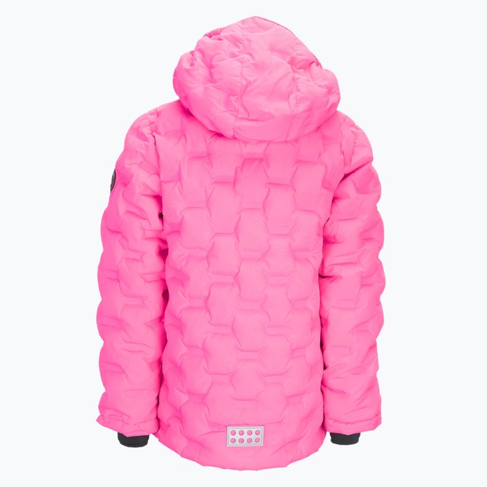 Children's ski jacket LEGO Lwjipe 706 pink 22879 2