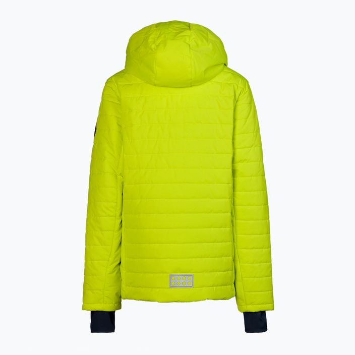 Children's ski jacket LEGO Lwjipe 708 yellow 11010262 2