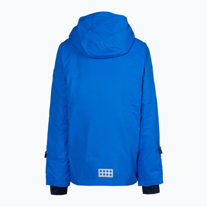 Children's ski jacket LEGO Lwjebel 707 blue 11010261 2
