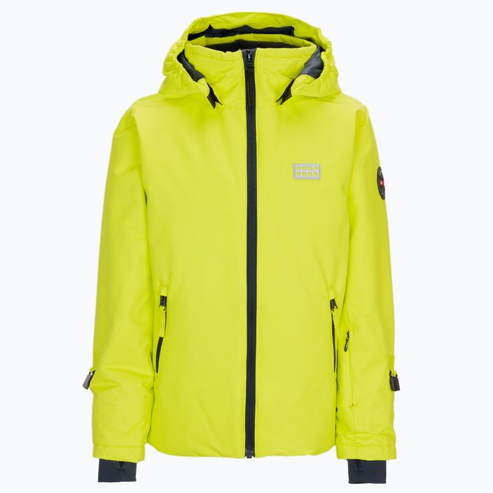 Children's ski jacket LEGO Lwjebel 707 yellow 11010261