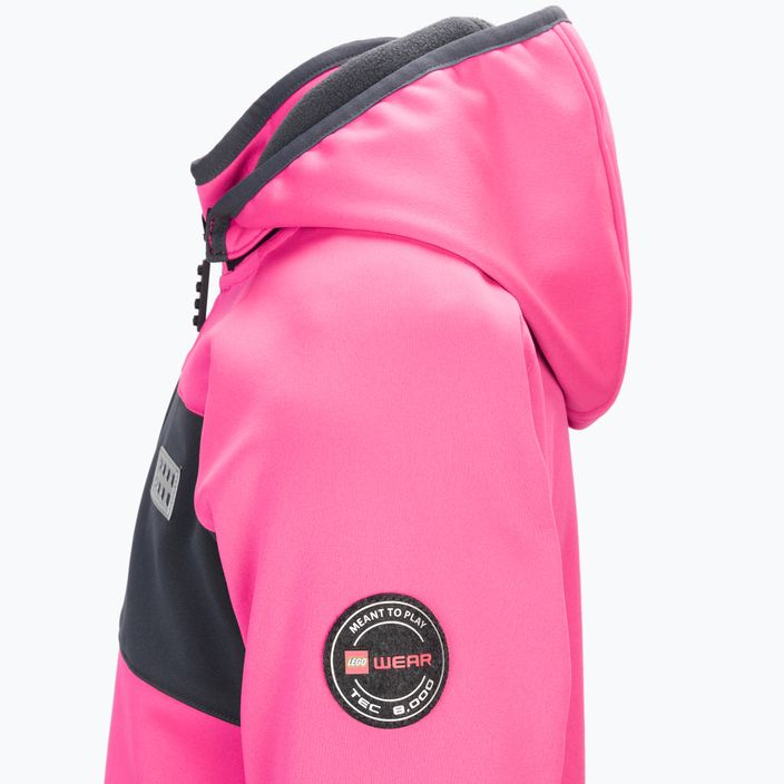 Children's multisport jacket LEGO Lwsky pink 762 11010175 3