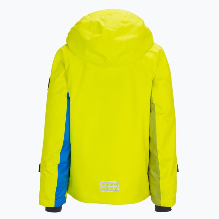 Children's ski jacket LEGO Lwjebel 702 yellow 11010267 2