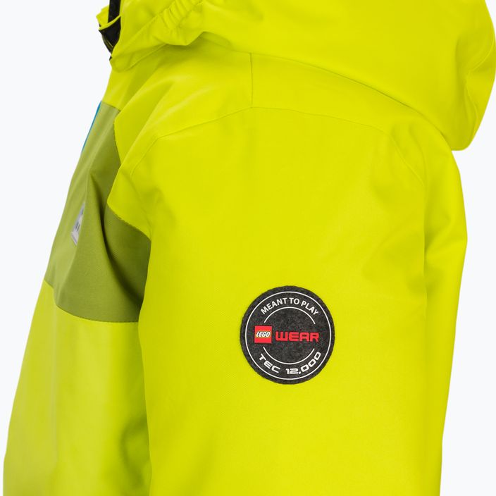 Children's ski jacket LEGO Lwjebel 702 yellow 11010267 3