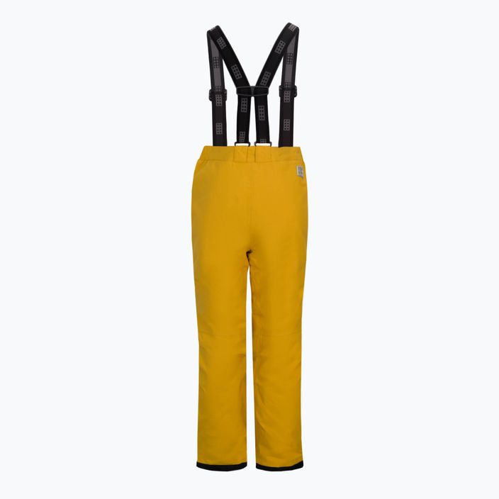 Children's ski trousers LEGO Lwpowai 708 yellow 11010168 2