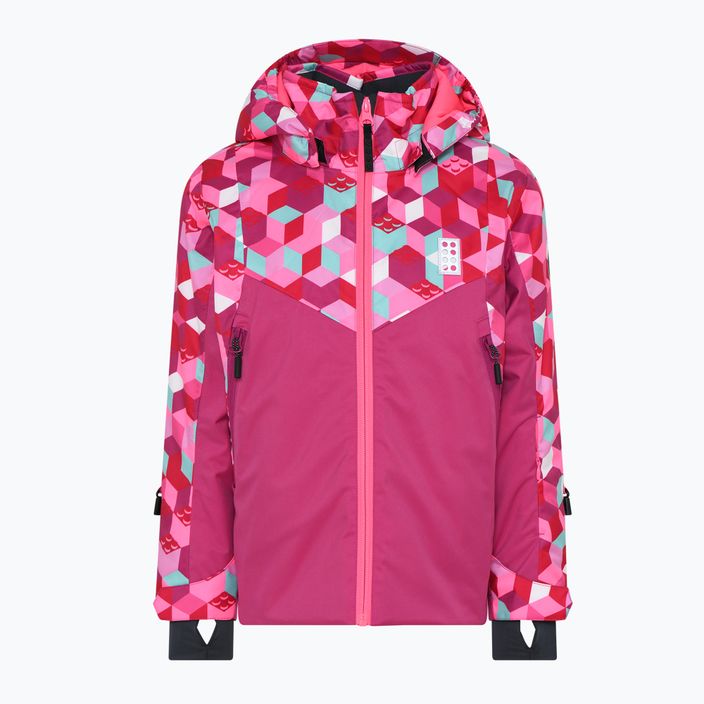 Children's ski jacket LEGO Lwjested pink 11010549 7
