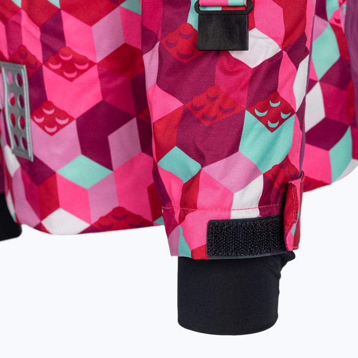 Children's ski jacket LEGO Lwjested pink 11010549 5