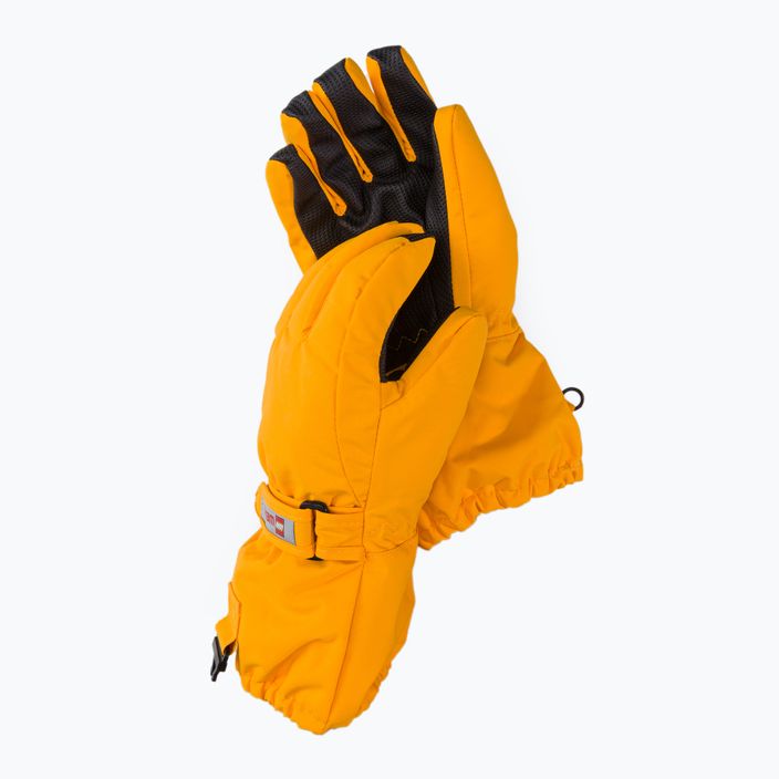 LEGO Lwatlin 700 children's ski gloves dark yellow 22865