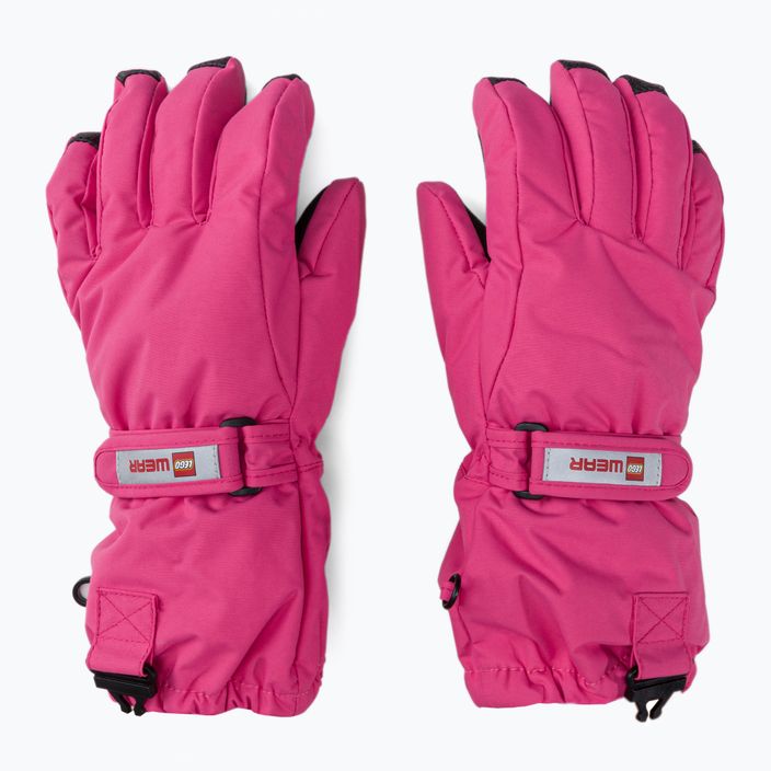 LEGO Lwatlin 700 children's ski gloves pink 22865 3