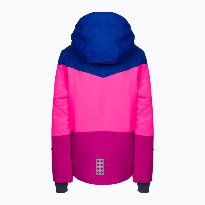 Children's ski jacket LEGO Lwjested 708 pink 11010544 2