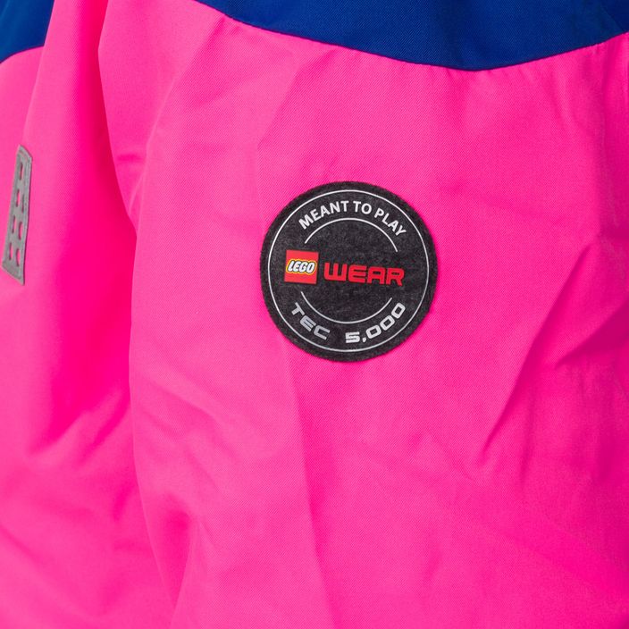 Children's ski jacket LEGO Lwjested 708 pink 11010544 5