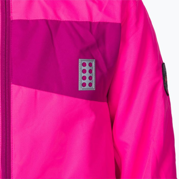Children's ski jacket LEGO Lwjested 717 pink 11010547 3