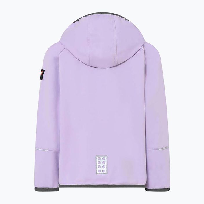 Children's softshell jacket Lego Lwsefrit 200 purple 2