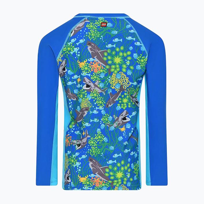 LEGO Lwalex children's swimming shirt 306 blue 11010638 2