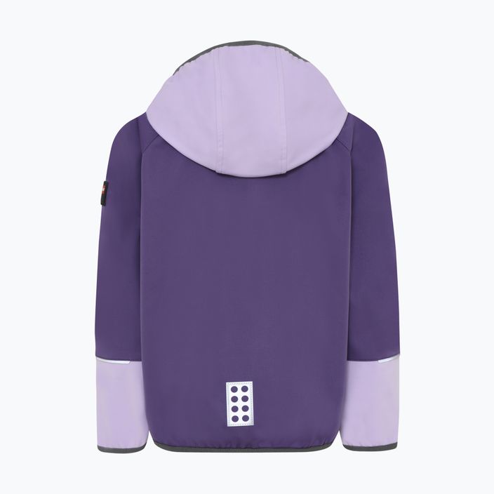 LEGO Lwstorm 202 children's softshell jacket purple 11010616 2