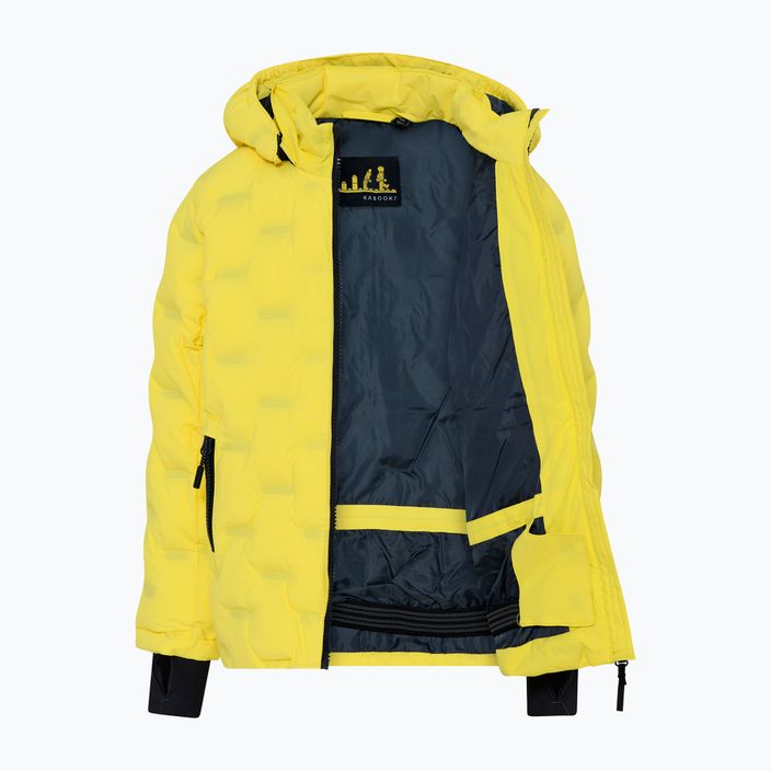 Children's ski jacket LEGO Lwjipe light yellow 9