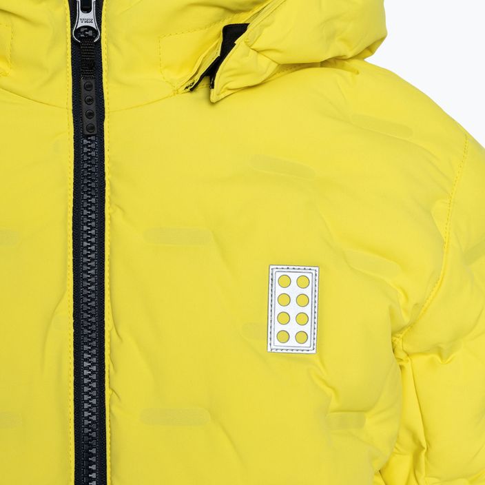 Children's ski jacket LEGO Lwjipe light yellow 4