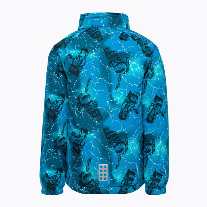Children's ski jacket LEGO Lwjesse blue 3