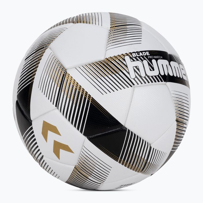 Hummel Blade Pro Match FB football white/black/gold size 5 2