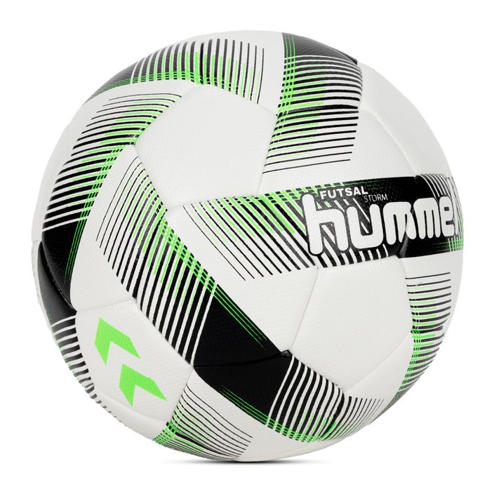 Hummel Storm FB football white/black/green size 4 2