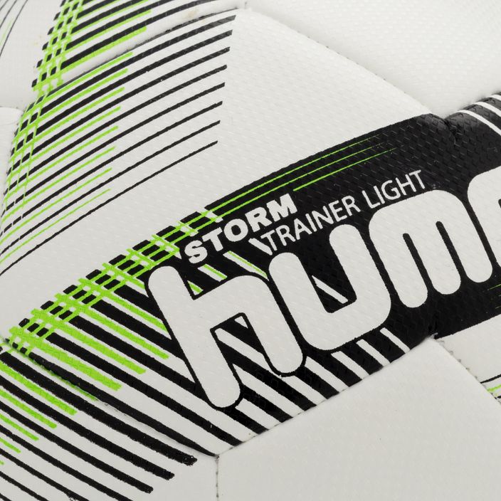 Hummel Storm Trainer Light FB football white/black/green size 4 3