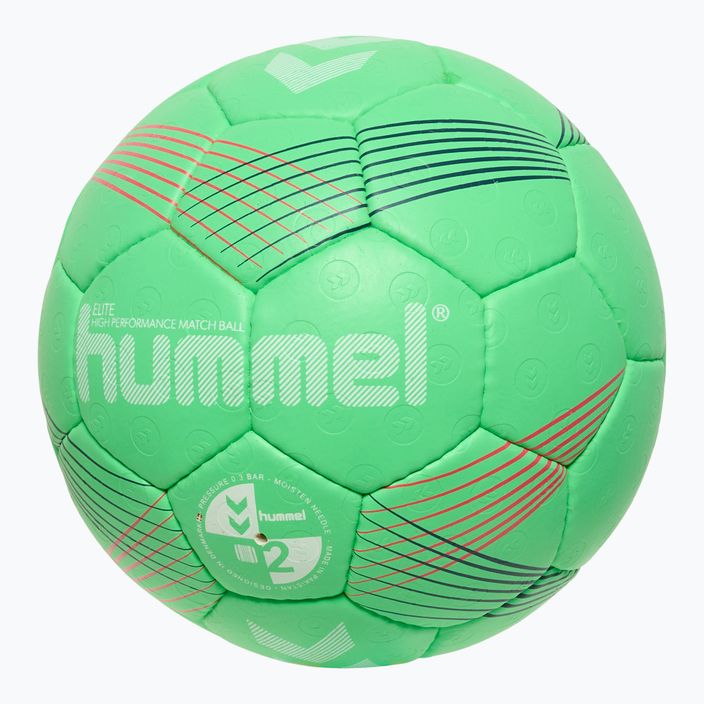 Hummel Elite HB handball green/white/red size 1