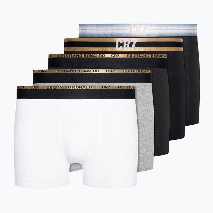 Men's CR7 Basic Trunk boxer shorts 7 pairs multicolour