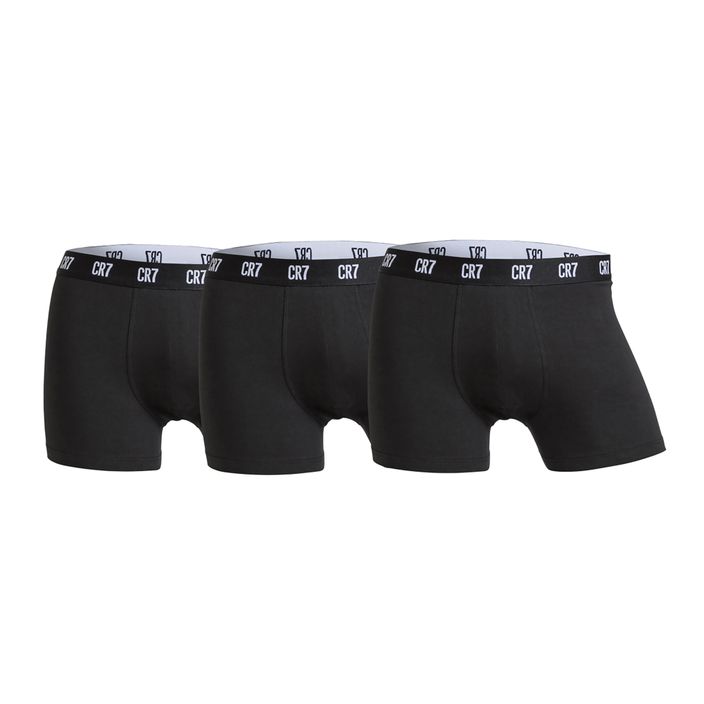 Men's CR7 Basic Trunk boxer shorts 3 pairs black 2