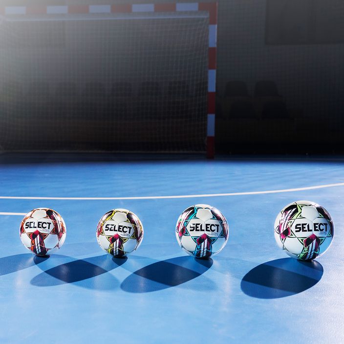 SELECT Futsal Light DB v22 white/green size 4 football 2