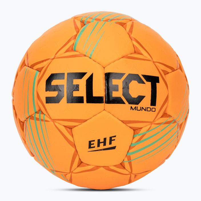 SELECT Mundo EHF handball V22 orange size 3