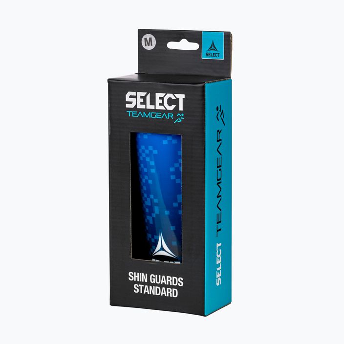 SELECT Standard v23 blue/black shin guards 2
