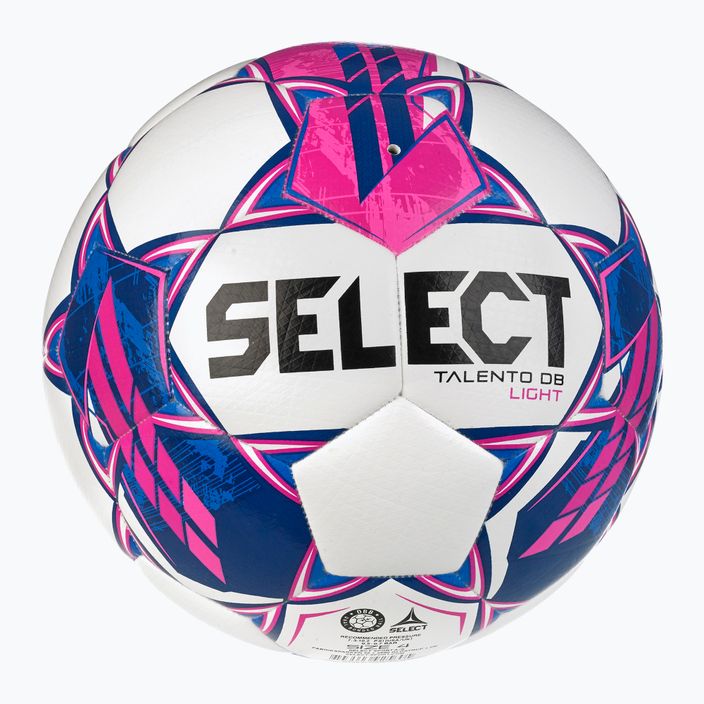SELECT Talento DB v23 white/pink size 3 football
