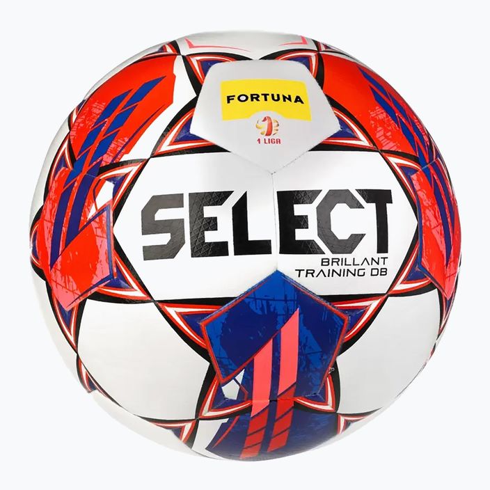 SELECT Brillant Training Fortuna 1 League football v23 white/red size 5 4