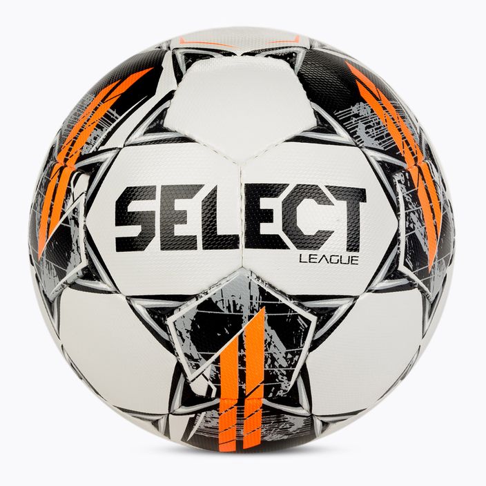 SELECT League football v24 white/black size 4