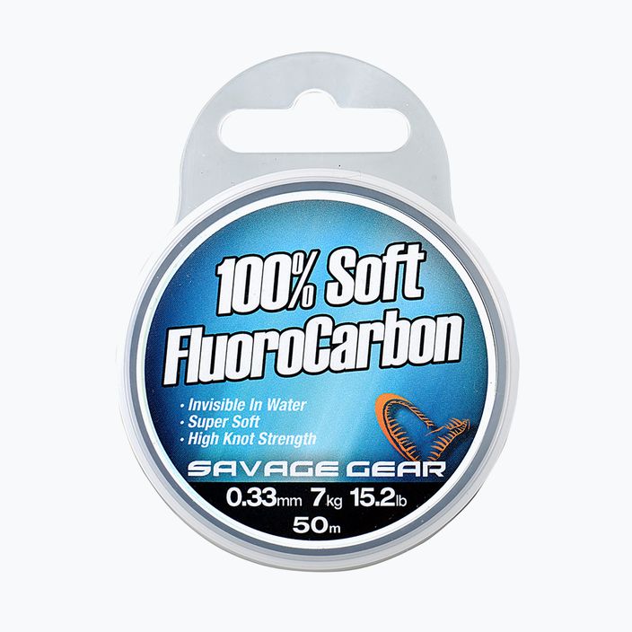 Savage Gear Fluorocarbon line Soft transparent 54852