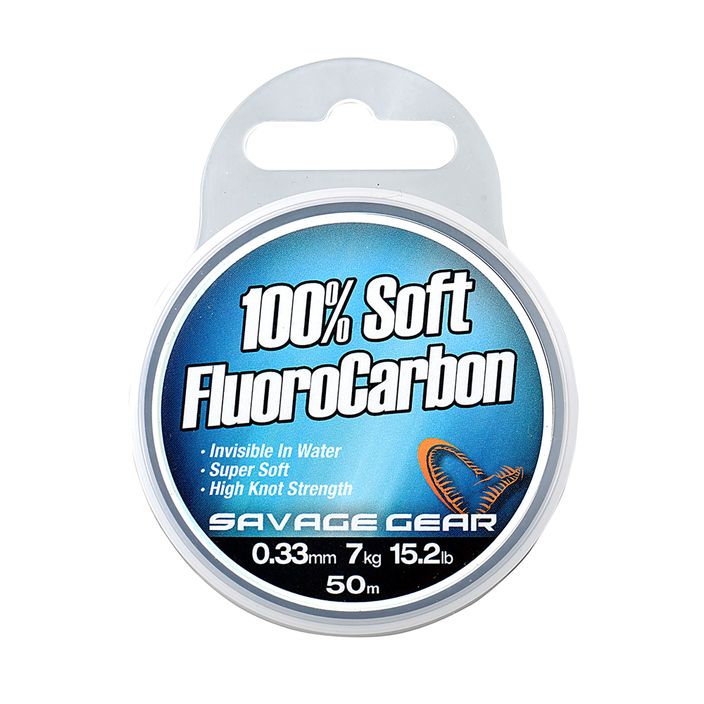 Savage Gear Fluorocarbon line Soft transparent 54852 2