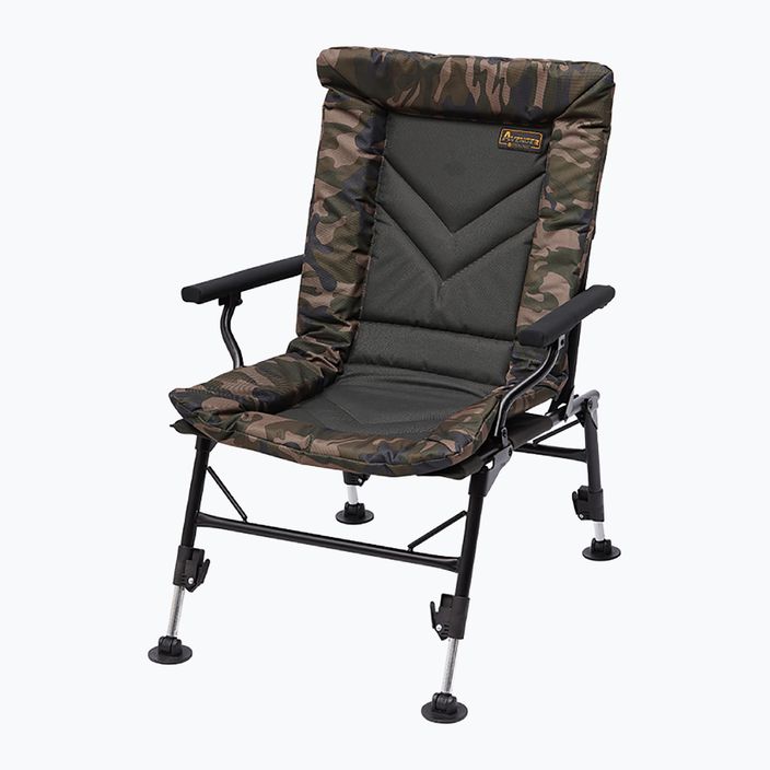 Prologic Avenger Comfort Camo Chair W/Armrests & Covers green PLB026