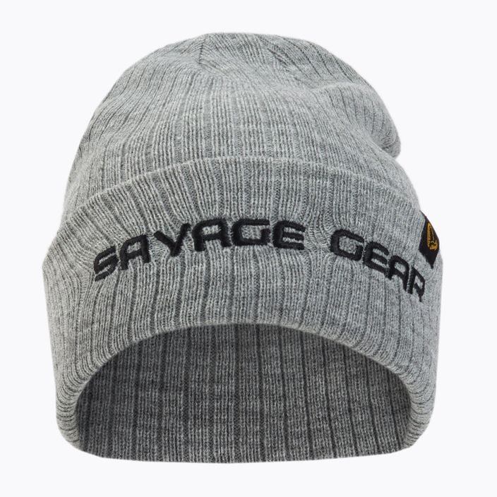 Savage Gear Fold-Up Beanie fishing cap grey 73741 2