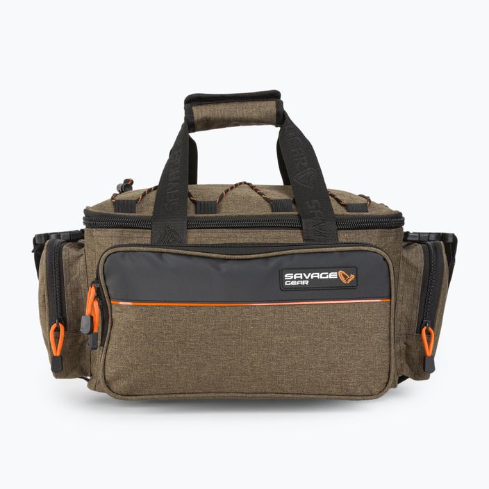 Savage Gear System Carryall fishing bag brown 74245