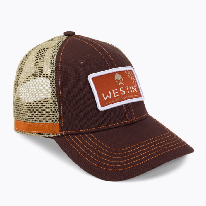 Westin Hillbilly Trucker adjustable baseball cap brown A27