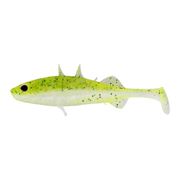 Westin Stanley the Stickleback Shadtail sparkling chartreuse rubber lure P117-557-002 2