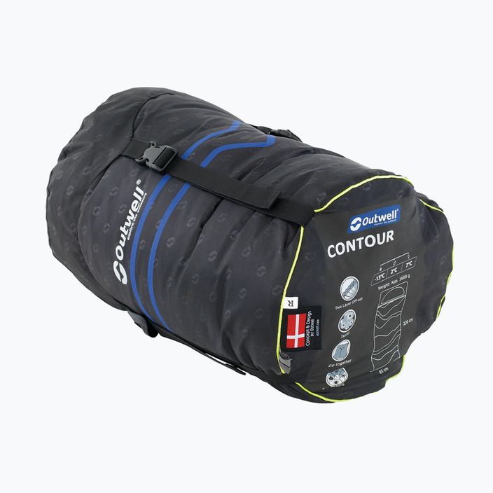 Outwell Contour sleeping bag purple 230364 15