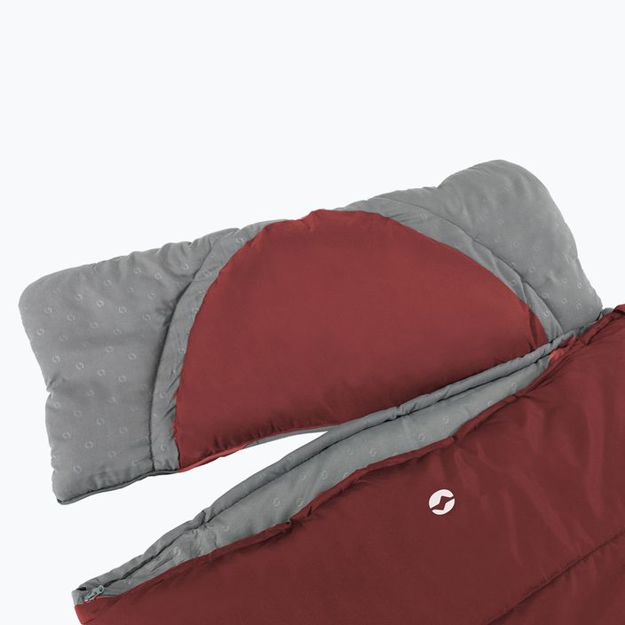 Outwell Contour Lux sleeping bag maroon 230367 12